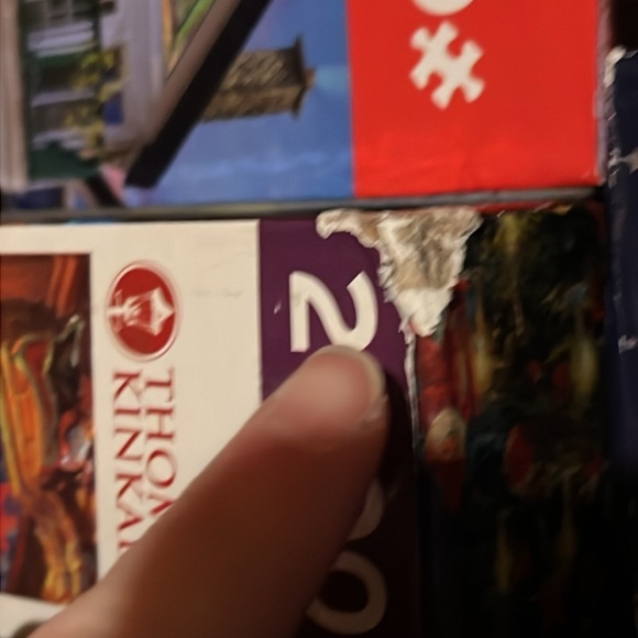 Thomas Kinkade Christmas Jigsaw Puzzle Santa’s Workshop Holiday  2000 pc - Picture 4 of 4